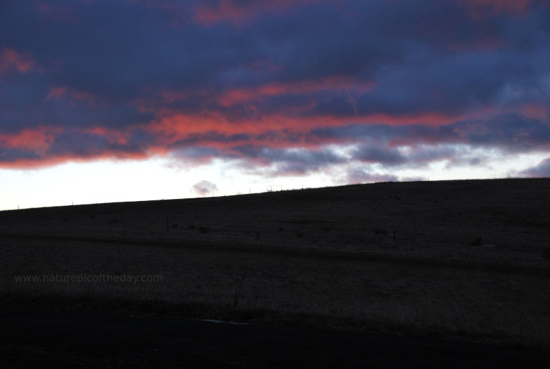 Pretty sunset in Idaho