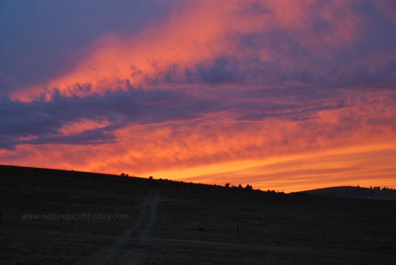 Beautiful Sunset over Washington