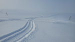 Fog and mist on fresh powder.