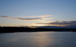 Sunset from a ferry ride.