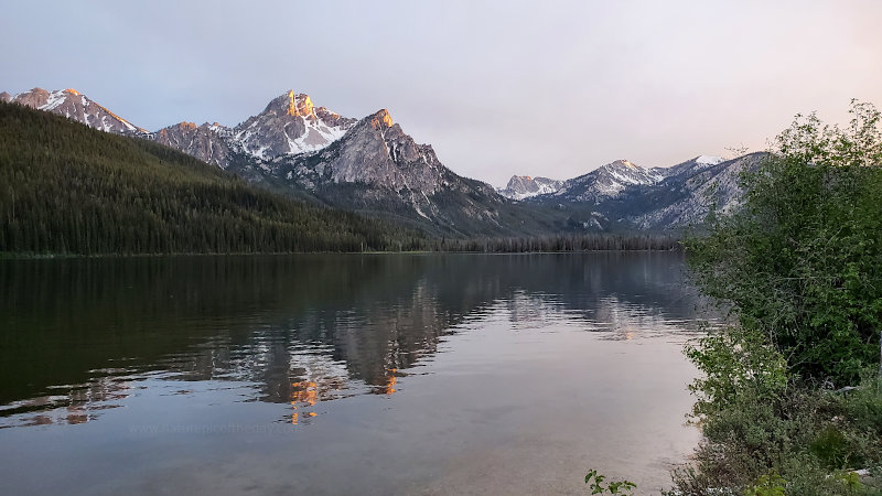 Sawtooth Mountains near Stanley Lake