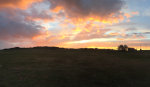 Sunset on a Montana Homestead