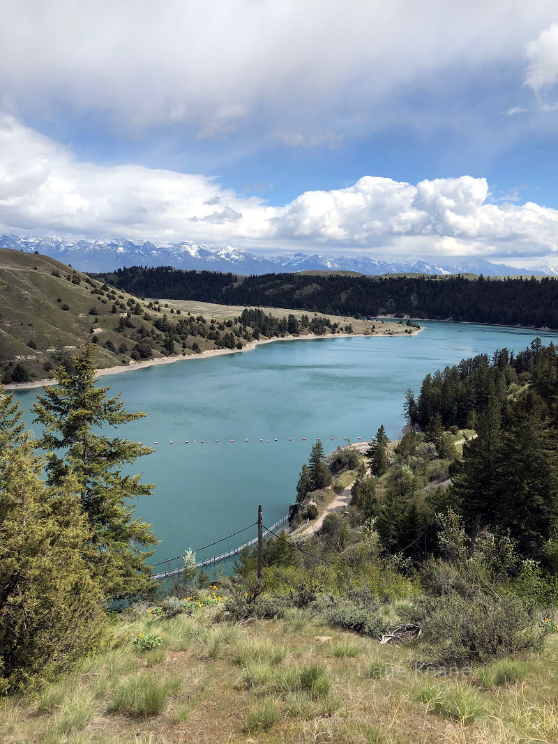 Flathead River in Western montana