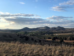 Sunlight on farmland