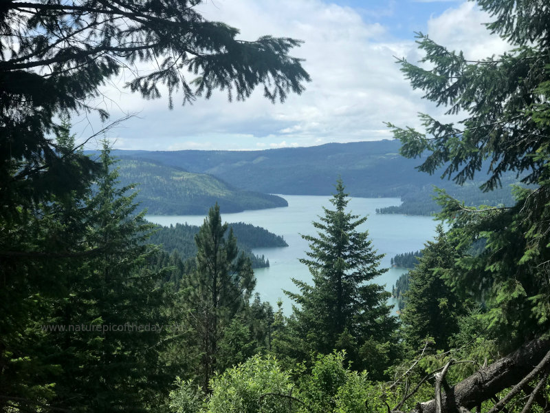 Dworshak Reservoir in Idaho