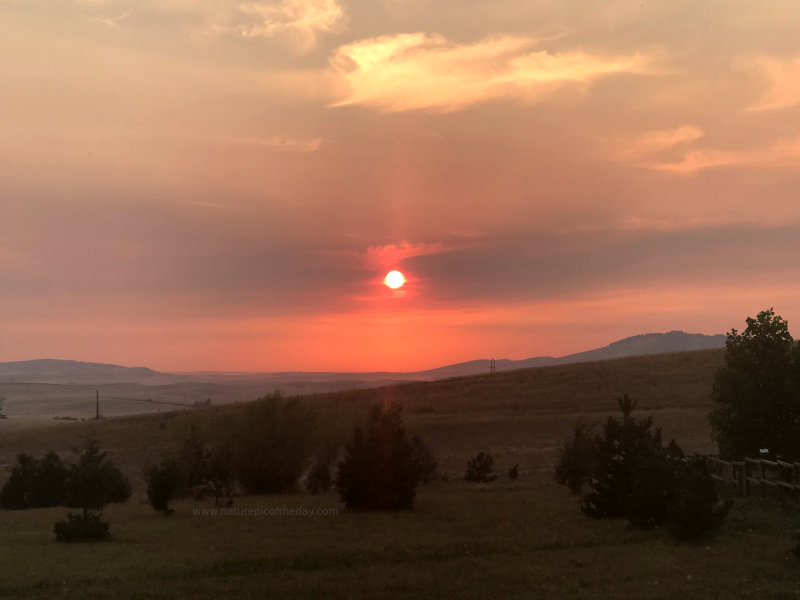 Smoky Sunset