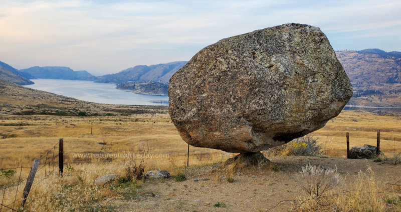 Balancing Rock and Omak Lake