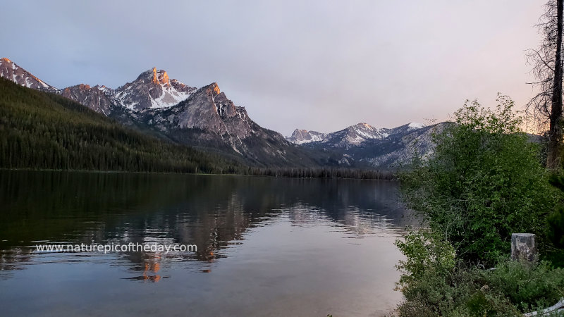 Stanley Lake and Sawtooth Mountains