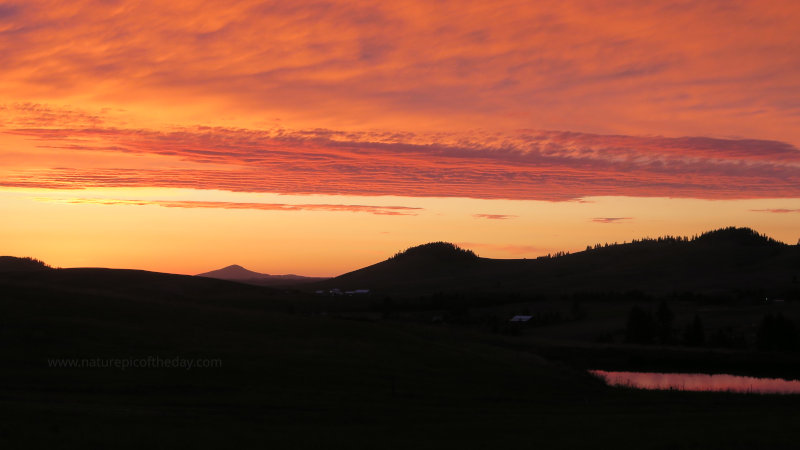 Sunset on the Palouse