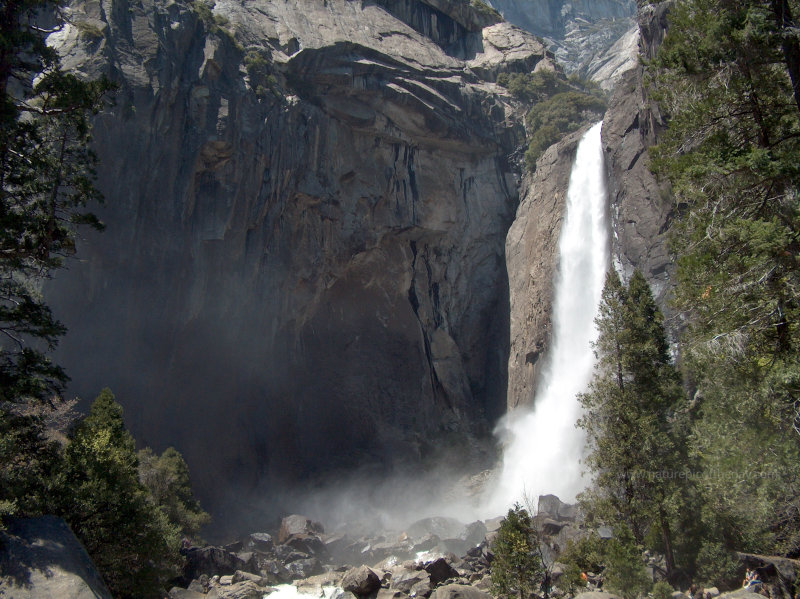 Yosemite Falls in Yosemite National Park