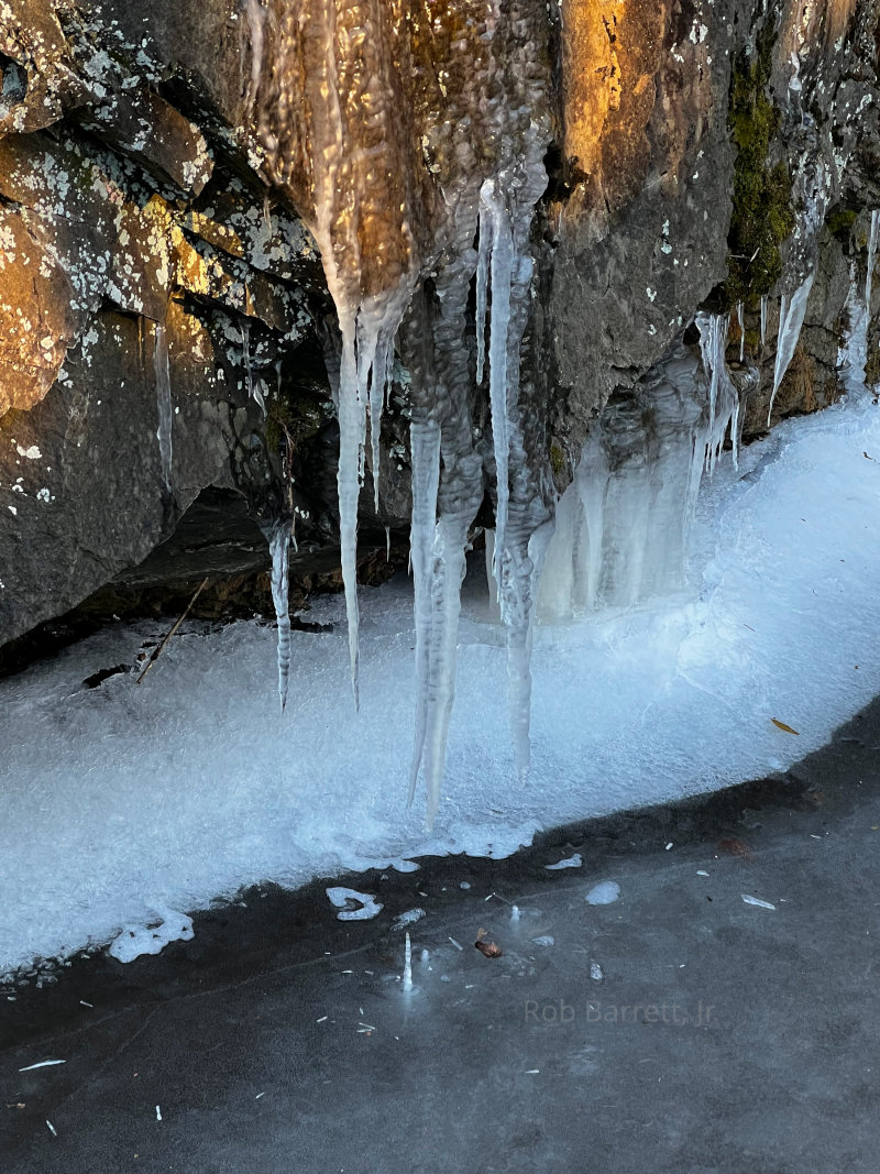 Beautiful ice cycles in Minnesota