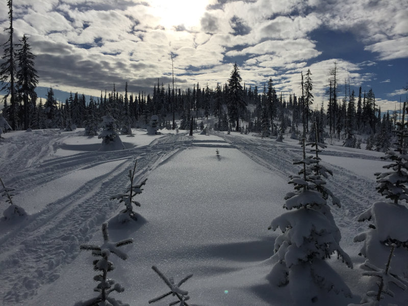 Powder in Idaho