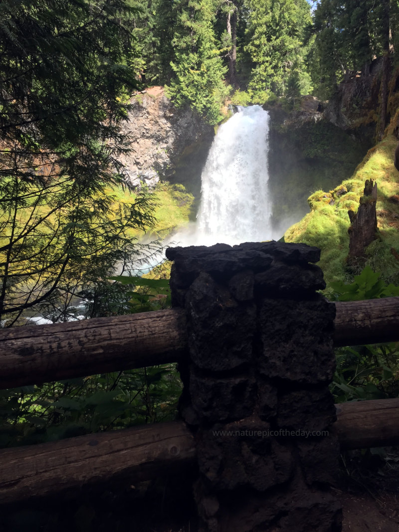 Koosah Falls in Oregon