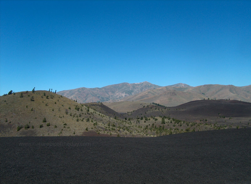 Craters of the Moon in Idaho