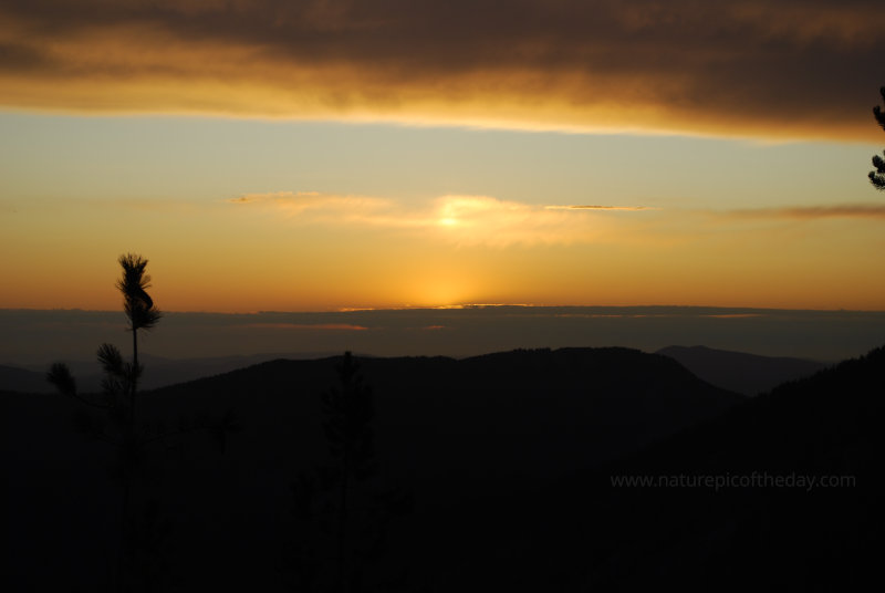 Sunset in the Rockies