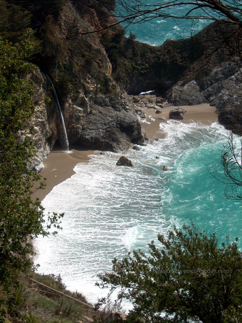 Mcway Falls in Julia Pfeiffer Burns State Park