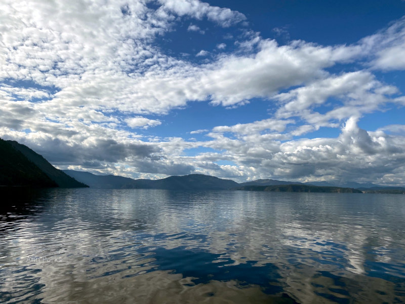 Lake and sky