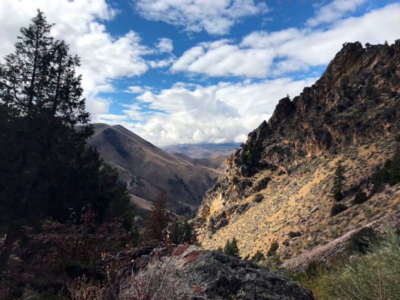 Salmon River valley