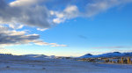 Clouds over the Palouse in Winter