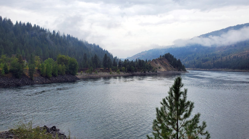 Columbia River at Canada-US Border.