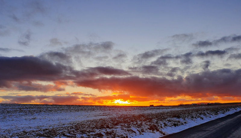 Sunset in Idaho