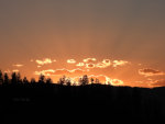 Sunset over Lake Pend Orielle