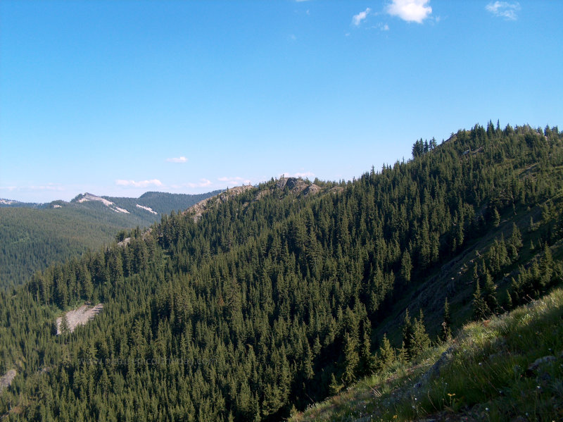 Ridges and mountains in Montana