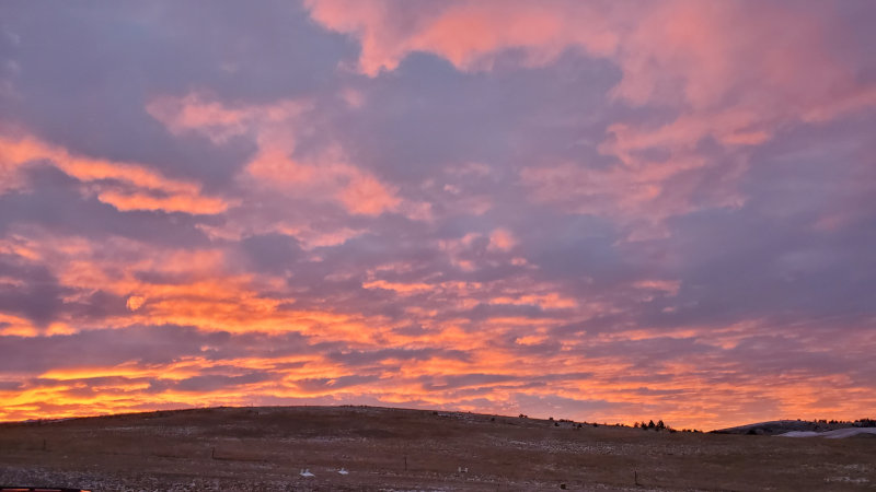 Sunset over Washington