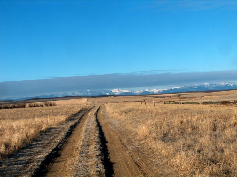 Rocky Mountains in Montana