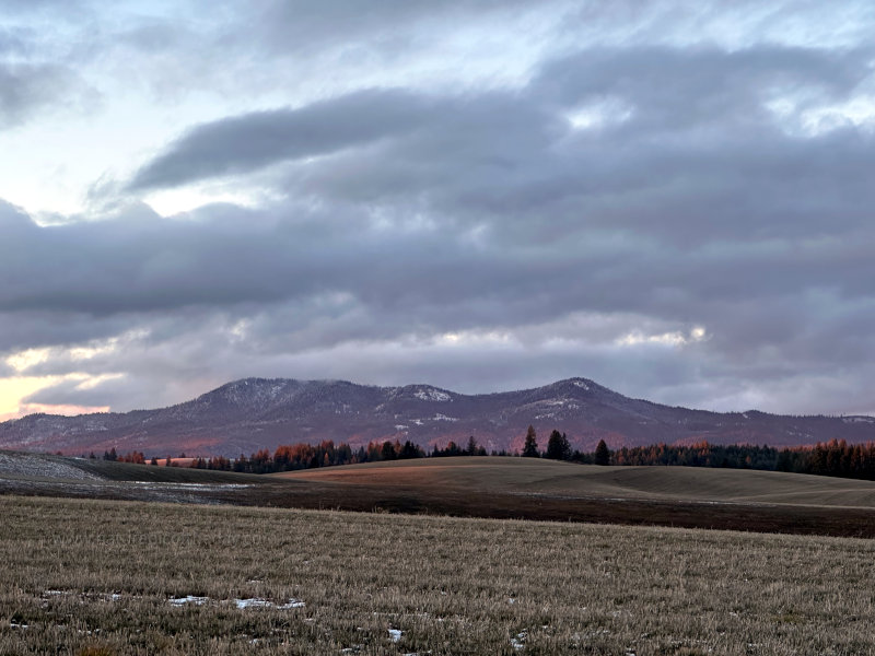 Sunset in Idaho