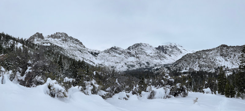Carson Peak in the Sierra Nevadas