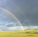 Double Rainbow in Montana