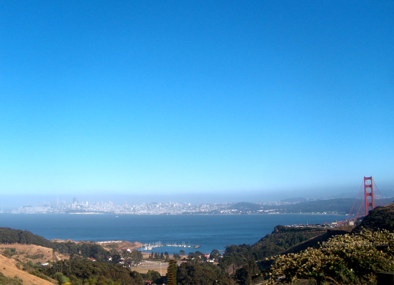 San Francisco across the bay