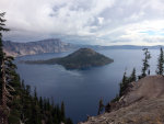 Crater Lake and wizard Island