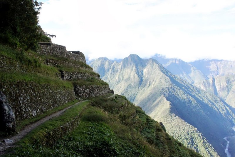 Trail through the Andes