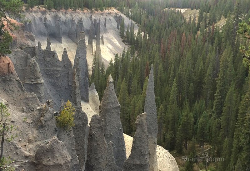 Pinnacles in Oregon