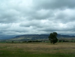 Grasslands, Storm Clouds, Butte in Montana