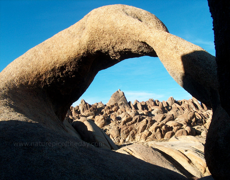 Alabama Hills in California