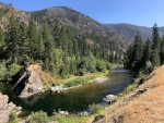 Thompson River in Montana