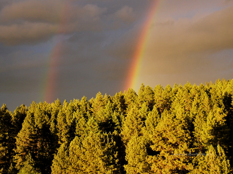 Two Rainbows in Idaho