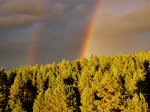 Two Rainbows in Idaho