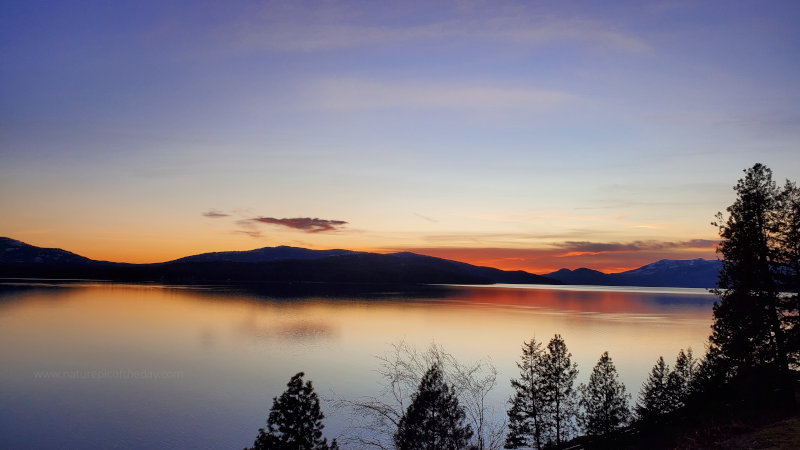 Pretty Sunset in Idaho