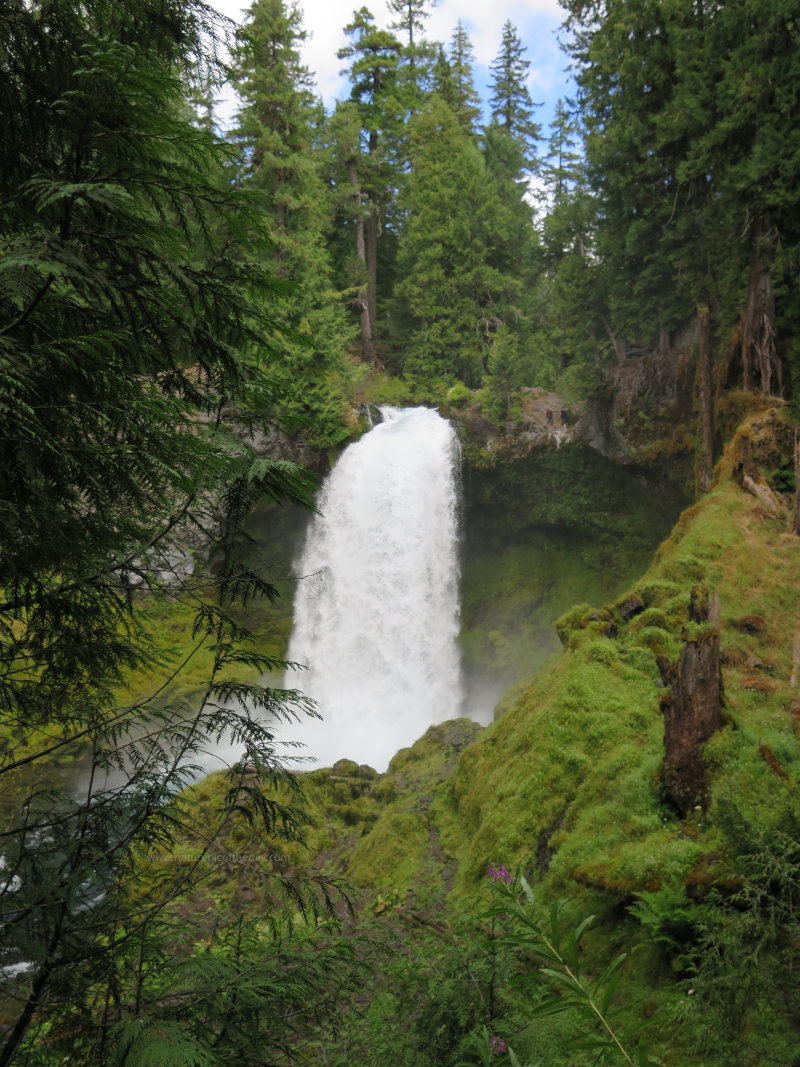 Sahalie Falls in Oregon