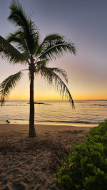 Sunset in Hawaii
